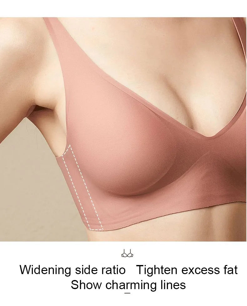 Women Wirefree Bras for Women Full Coverage No Underwire Everyday Bras Comfortable Wireless Padded Bras