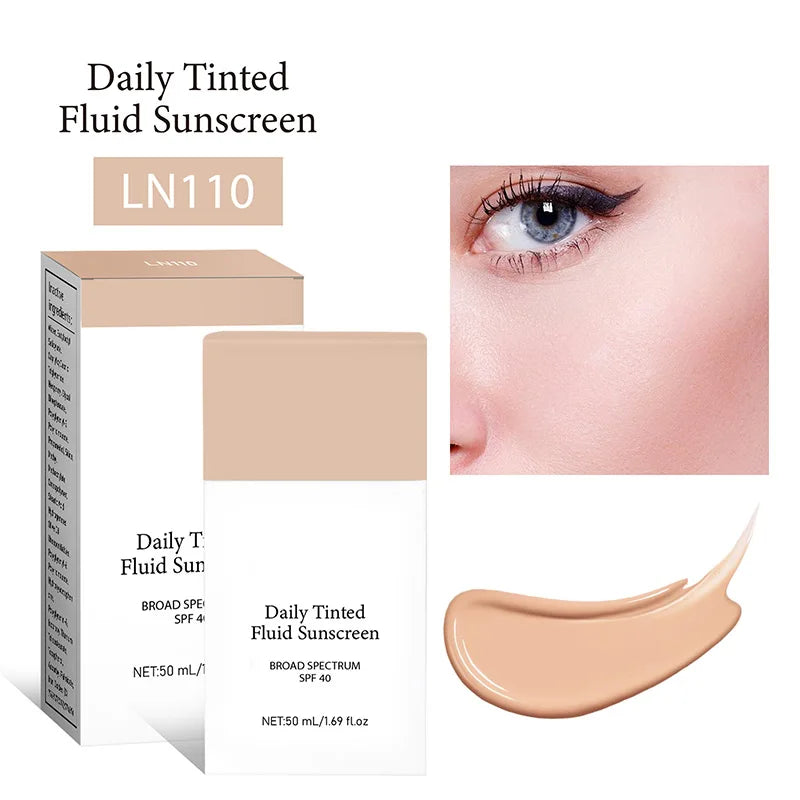 Daily Tinted Fluid Sunscreen 50ml Spf Facial