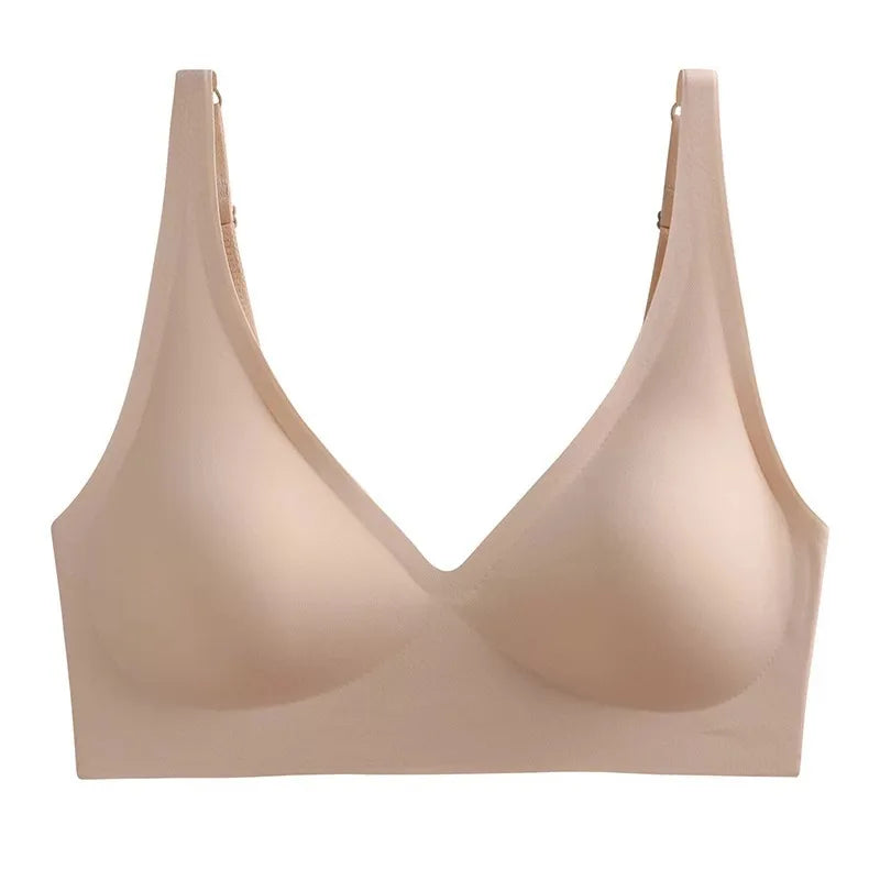 Women Wirefree Bras for Women Full Coverage No Underwire Everyday Bras Comfortable Wireless Padded Bras