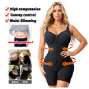Women’s YIANNA Fajas Colombianas shapewear  Tummy Control Butt Lifter Shaper with Zipper Crotch detachable shoulder strap