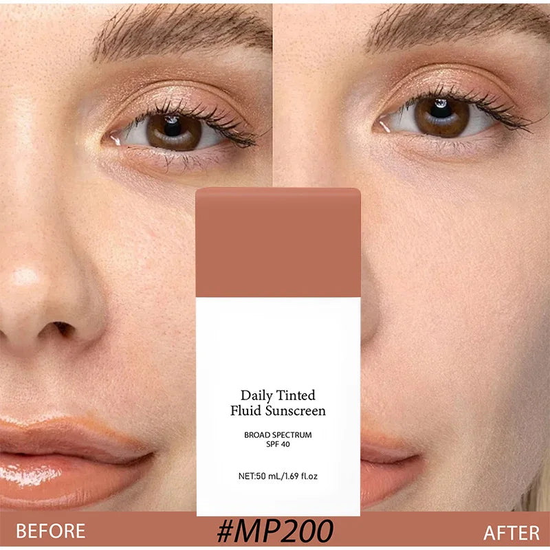 Daily Tinted Fluid Sunscreen 50ml Spf Facial
