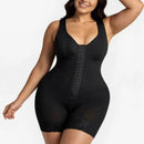 Women's shaping girdle with abdominal control, full body shaper that lifts the buttocks and has a zipper at the crotch
