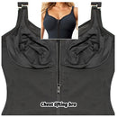 Women’s YIANNA Fajas Colombianas shapewear  Tummy Control Butt Lifter Shaper with Zipper Crotch detachable shoulder strap